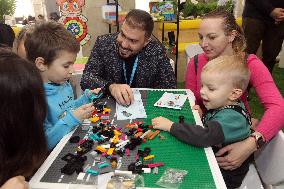 Safe space for children opened at Dnipro Central Railway Station